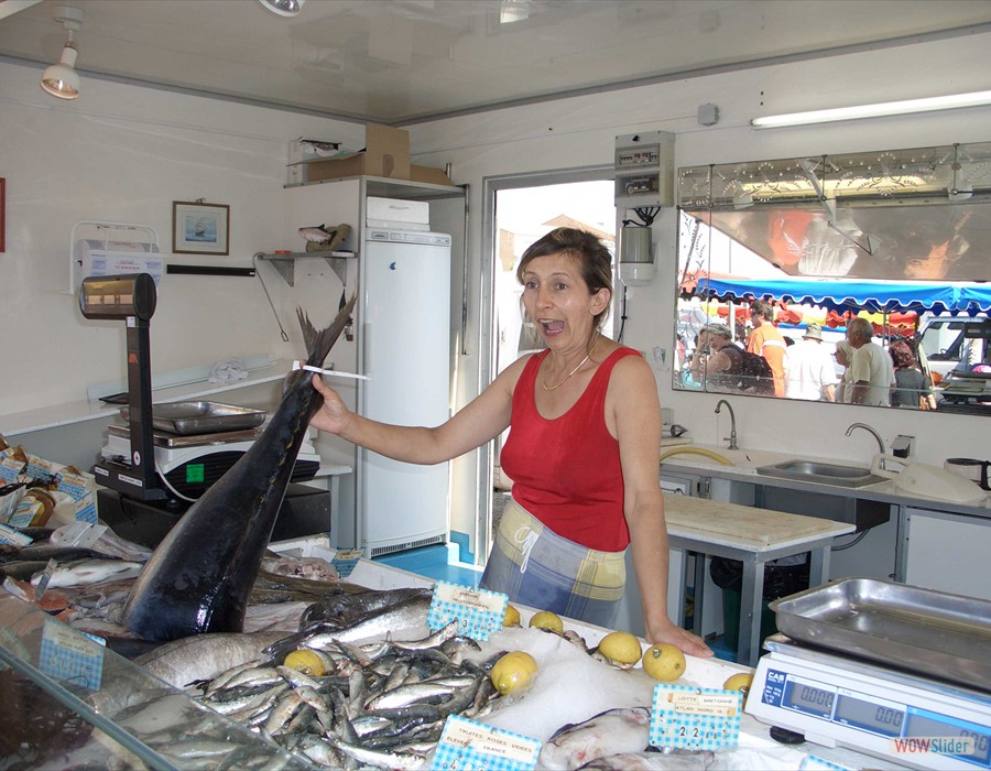 Markt in St Pierre - 6km schöner Radweg Markt in St Pierre - 6km schöner Radweg